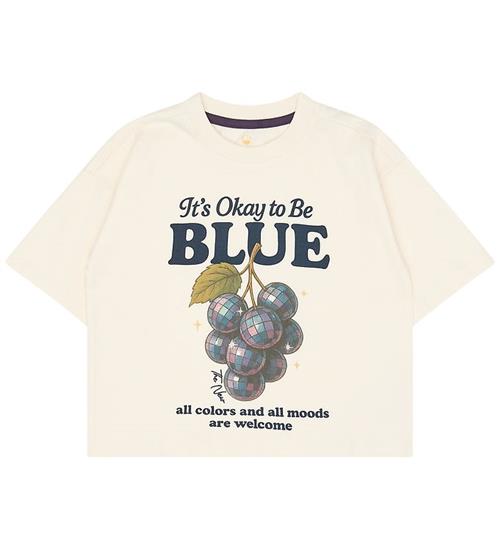 The New T-shirt - TnVictoria - Gardenia m. Print