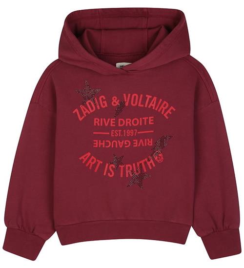 Zadig & Voltaire Hættetrøje - Crimson