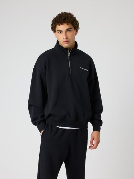 Björn Borg Borg Oversized Half-zip Sort, XXL