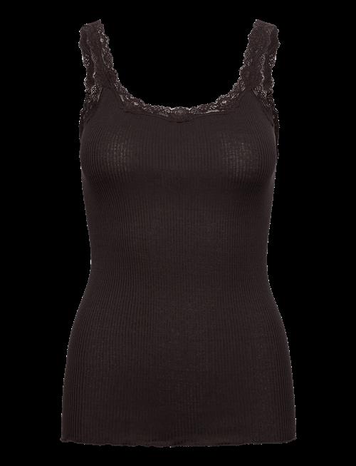 Rosemunde | Rwbabette Silk Sl Deep Back Lace To | M