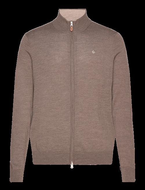 Morris | Merino Zip Cardigan | XXL