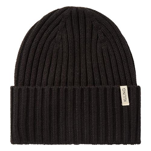 Kuling Bromma Hue Black  Black-50/52 cm Uld Sort  50/52 cm  Drenge, Piger