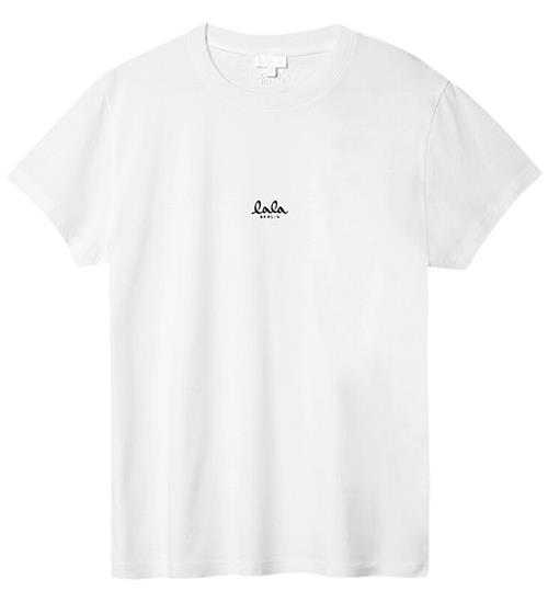 Lala Berlin T-shirt - Hvid/Sort m. Logo