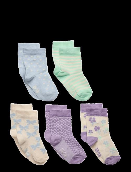 Minymo | Socks W. Pattern (5-Pack) | 19/22
