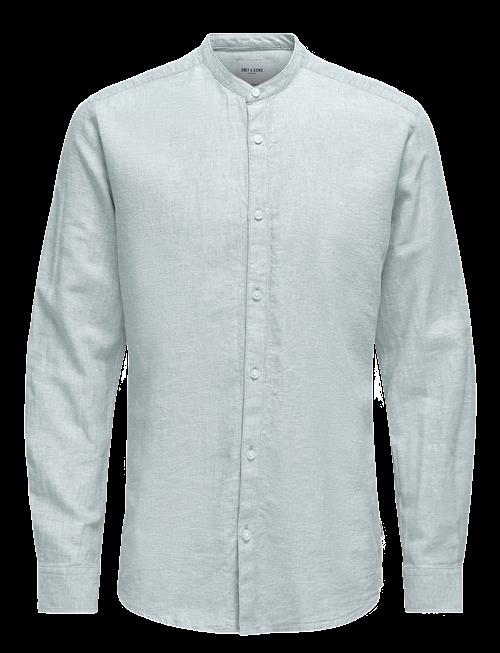 ONLY & SONS | Onscaiden Life Ls Linen Blend Mao Noos | L