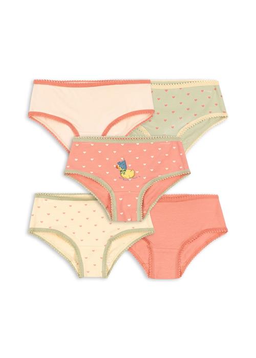 Konges Sløjd GOTS Basic 5-pak Underbukser Girl Mix Pack  Girl Mix Pack-7-8Y  Hvid  7-8 år  Piger