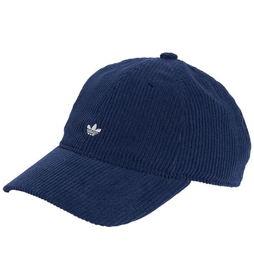 adidas Originals Kasket - Fløjl - Baseball - Night Indigo