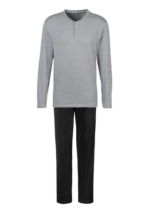 s.Oliver Pyjamas lang  grå-meleret / sort