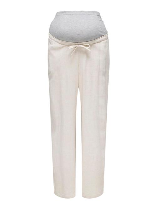 Only Maternity Bukser 'ONMSiesta'  beige-meleret