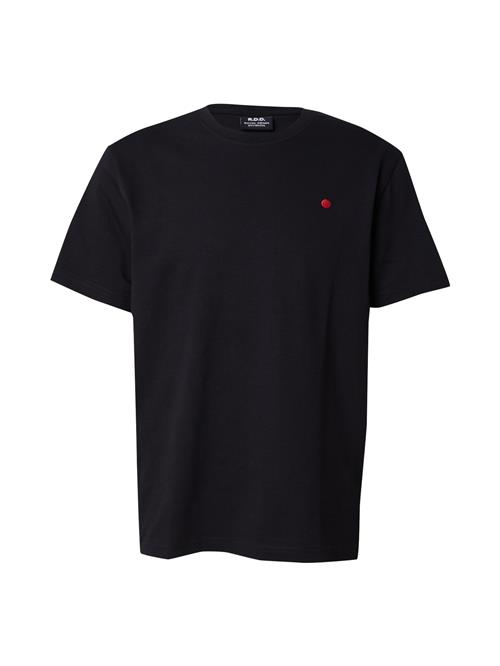 R.D.D. by Jack & Jones Bluser & t-shirts 'Road'  lys rød / sort