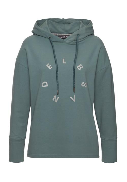 Elbsand Sweatshirt  grå / grøn