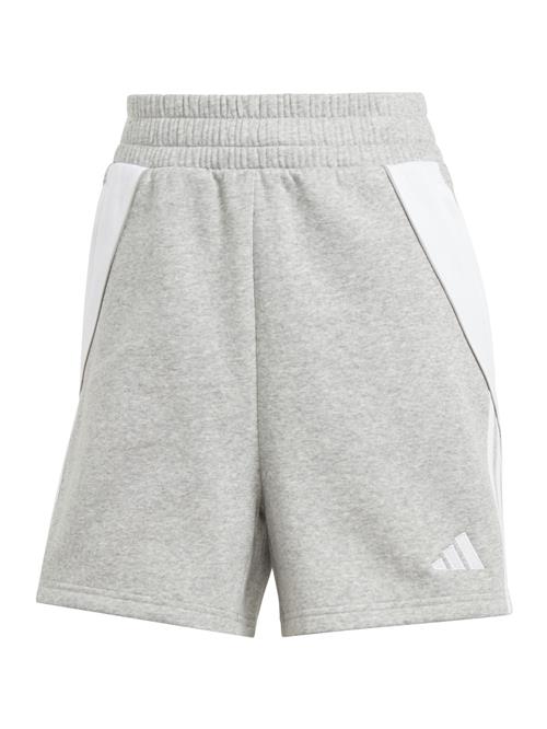 ADIDAS PERFORMANCE Sportsbukser  grå / hvid