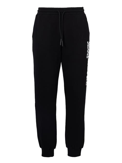 KARL LAGERFELD JEANS Bukser  sort / hvid
