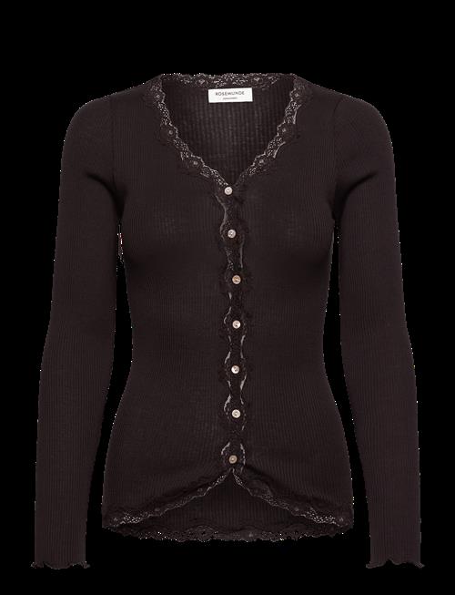 Rosemunde | Rwbabette Ls V-Neck Regular Lace Ca | L