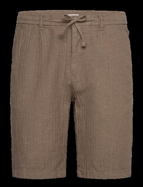 Lindbergh | Linen Blend Herringbone Short | M