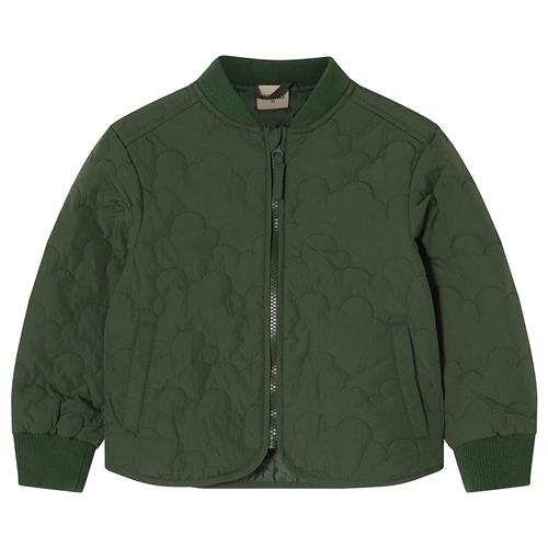 Kuling Lille Vatteret Jakke Forest Green  Forest Green-104 cm  Grøn  104 cm  Drenge, Piger