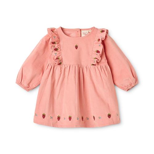 Flöss Belle Kjole Warm Pink  Warm Pink 110 cm  Lyserød  110 cm  Piger