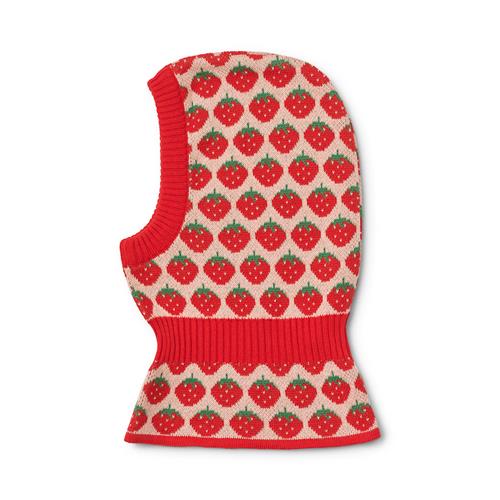 Flöss Line Balaclava Blossom Pink Berry  Blossom Pink Berry 9-24 M  Lyserød  9-24 M  Piger