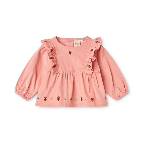 Flöss Belle Bluse Warm Pink  Warm Pink 116 cm  Lyserød  116 cm  Piger