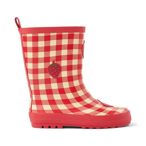 Flöss Misty Regnstøvler Berry Gingham  Berry Gingham 24 EU  Rød  24 EU  Piger