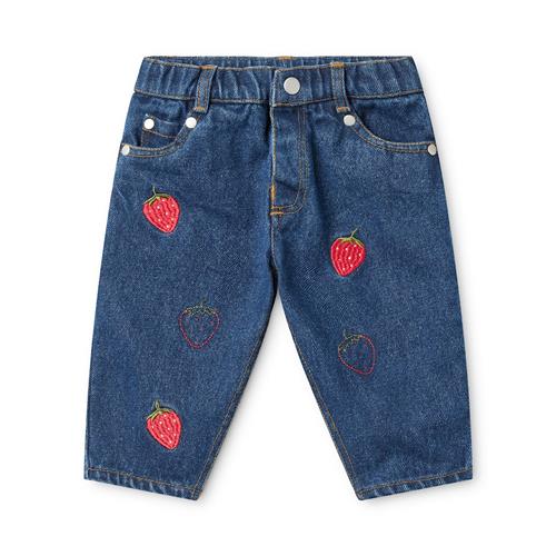 Flöss Sage Jeans Mid Blue  Mid Blue 98 cm  Blå  98 cm  Drenge, Piger