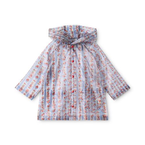Flöss Iris Regnfrakke Blue Air Rose  Blue Air Rose 3-4 Y  Blå  3-4 år  Drenge