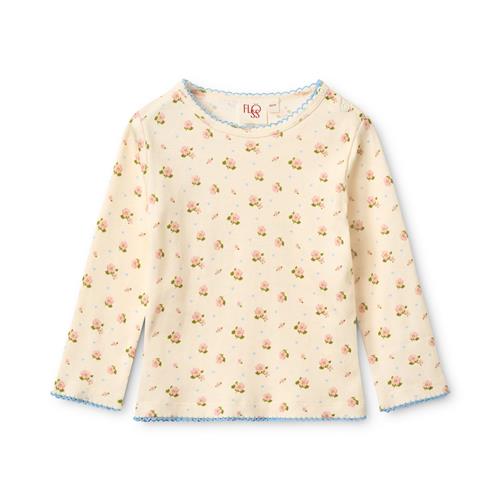 Flöss Fresa Bluse Soft Pink Poppy  Soft Pink Poppy 122 cm  Lyserød  122 cm  Piger