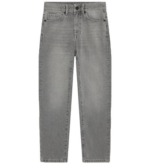 Indian Blue Jeans Jeans - Baggy Straight Fit - Used Grey Denim