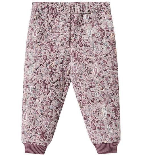 Wheat Termobukser - Alex - Dry Rose Paisley
