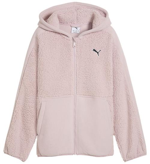 Puma Fleecejakke - ESS Elevated - Misty Pink
