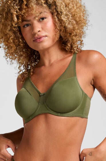 Hunkemöller Ikke-formstøbt minimizer bøjle-bh Nina Grøn
