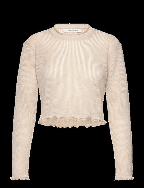 Calvin Klein Jeans | Metallic Sweater | XL