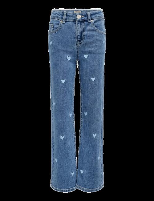 Kids Only | Kogjuicy Wide Leg Heart Emb Jeans Noos | 158