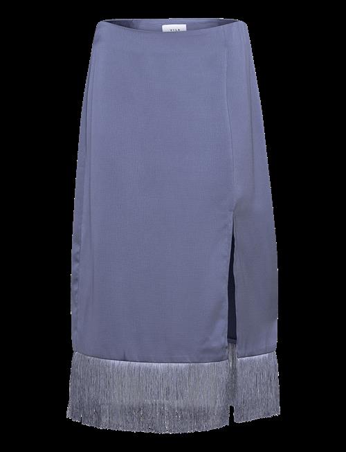Vila | Vilone Hw Midi Fringle Skirt/Dc/Ka | 38