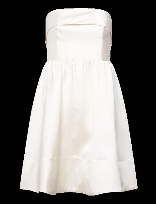Malina | Naya Strapless Silk Blend Mini Dress | L