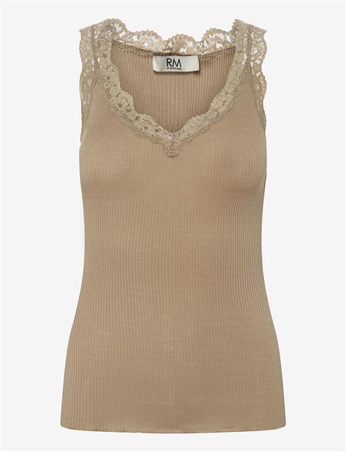 RM By Rosemunde | Rmwbalta Modal Lace Sl V-Neck Top | XS