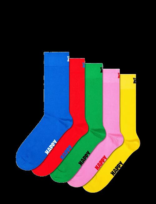 Happy Socks | 5-Pack Solid Socks | 41-46