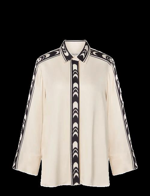 Malina | Meya Wide Fit Printed Shirt | S