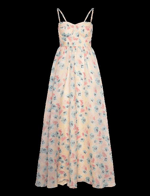Malina | Leonor Organza Maxi Dress | M