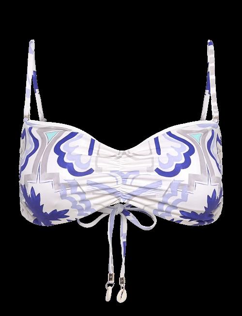 Malina | Lottie Printed Bandeau Bikini Top | XL