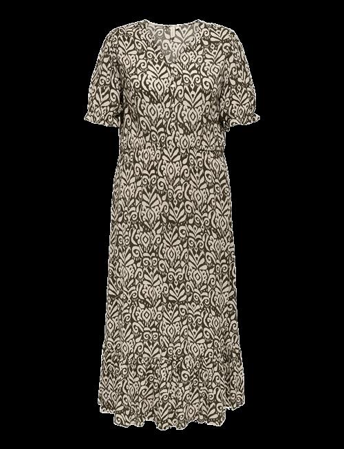 ONLY Carmakoma | Carchianti S/S Long Dress Wvn Noos | 46