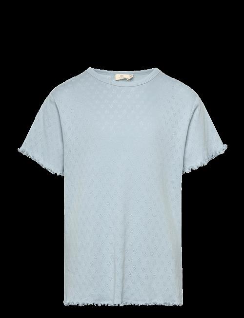 Copenhagen Colors | Pointelle Heart T-Shirt | 116