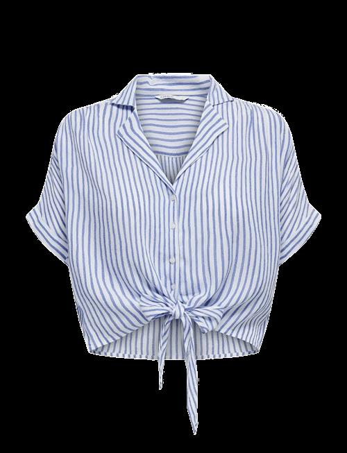 ONLY | Onlpaula Life S/S Tie Shirt Wvn Noos | L
