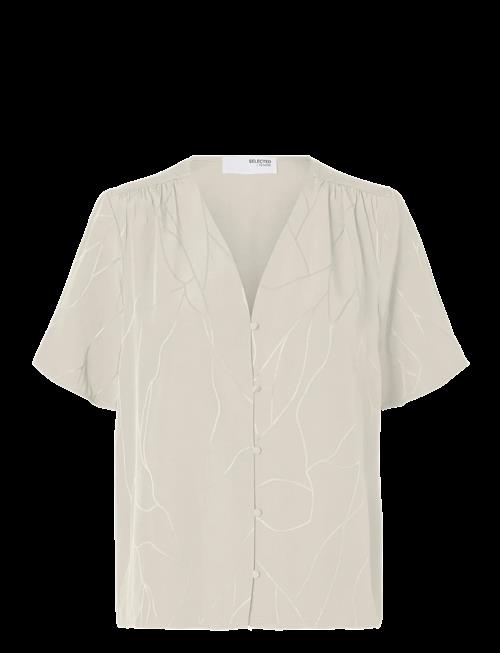Selected | Slfdimitra Ss Jacquard Top B | 34