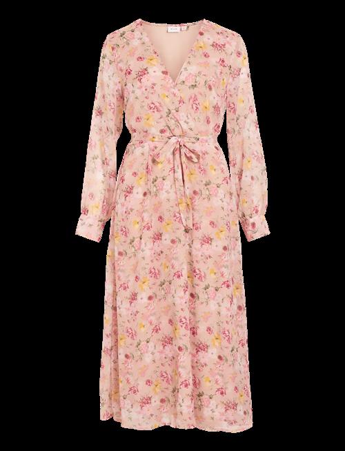 Vila | Vifalia V-Neck L/S Midi Dress - Noos/Dc | 36