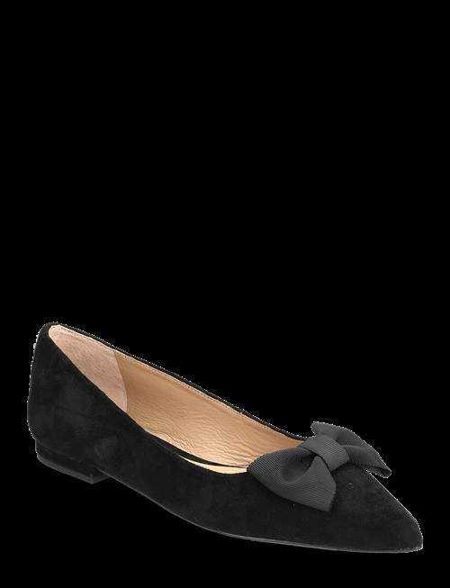 Lauren Ralph Lauren | Londyn Bow-Trim Suede Ballet Flat | 41