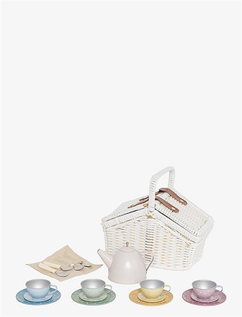 JaBaDaBaDo | Tea Set With Basket | ONE SIZE