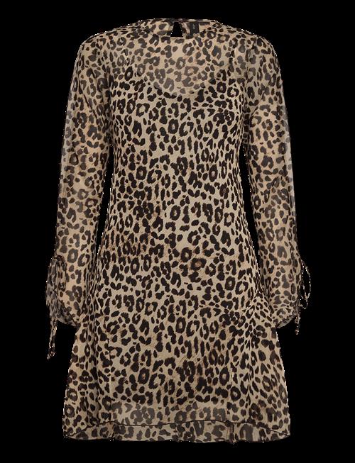 Mango | Short Leopard-Print Dress | S