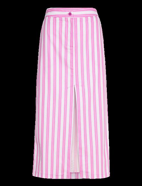 Mango | Slit Striped Skirt | 36