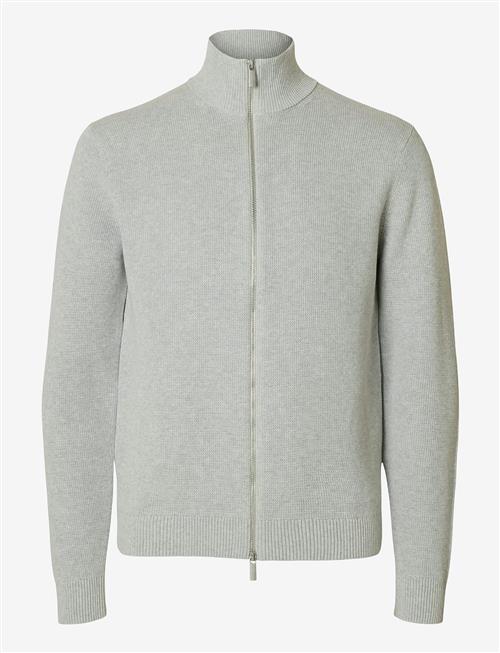 Selected | Slmdane Ls Knit Reg Struc Full Zip Noos | L